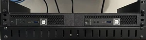 1U 19 inch Rack Mount for 2 x Dell Micro units | 3D Printed - Afbeelding 1 van 4