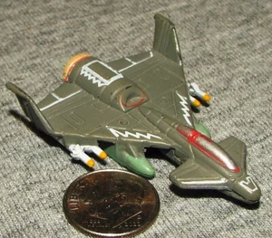 Kleines Micro Machine ZX-300 Sky Shark Jet Flugzeug in grau - Bild 1 von 5