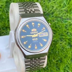 Orient TriStar Crystal Japan 46943 Automatic Movement 21J Wristwatch for Parts - Picture 1 of 16