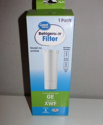 Replacement Refrigerator Filter For GE XWF - Model no. GVF034 -BRAND NEW IN BOX - Image 1 of 3