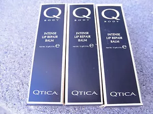 THREE QTICA INTENSE LIP REPAIR BALM 0.5oz each NEW! - Picture 1 of 1