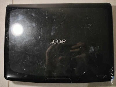 Acer Aspire 5920g nero e bianco in buone condizioni con scheda madre difettosa - Immagine 1 di 4