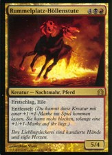 Fairground-Hells Filly Foil/Carnival hellsteed | NM | Return to Ravnica | Ger