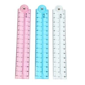 Folding Ruler Straight Ruler Geometric Drawing Ruler Measuring length 0-30cm - Picture 1 of 11