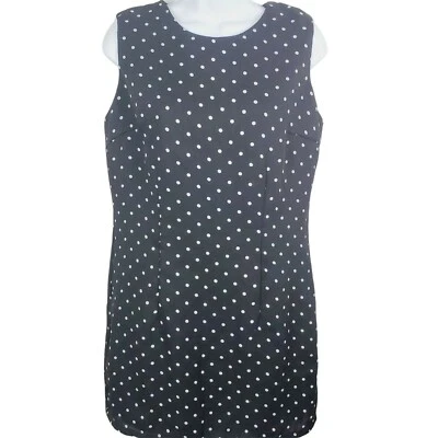 Vestido a lunares Sag Harbor 12 negro blanco  Foto 1 de 4