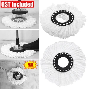 4x Replacement Spin Mop Head Microfibre For 360°Spin Magic Home Floor Cleaning - Picture 1 of 15