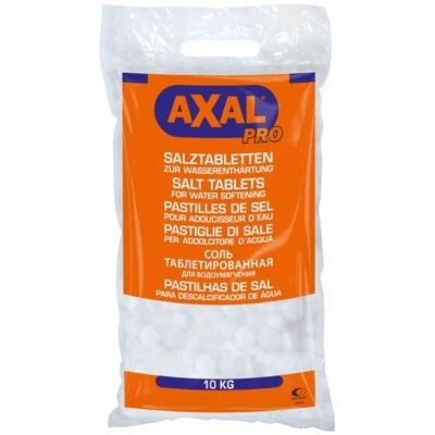 AXAL PRO Siedesalz-Tabletten Regeneriersalz Siedesalztabletten, 10 kg Sack