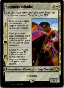 Summon: Yojimbo (Surge Foil) R Commander: FINAL FANTASY 28 NM - Picture 1 of 2