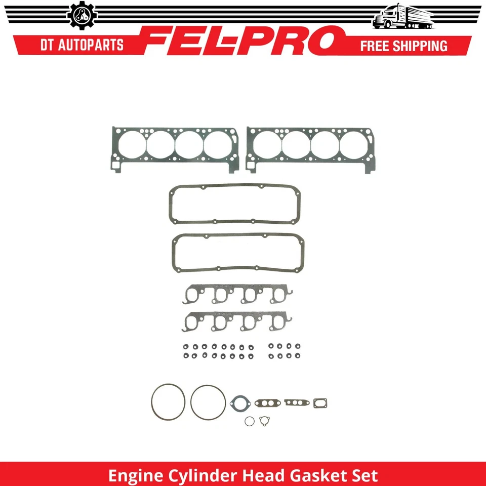 For 1977-1979 Ford LTD II Engine Cylinder Head Gasket Set Fel-Pro 1978 - Image 1 of 1