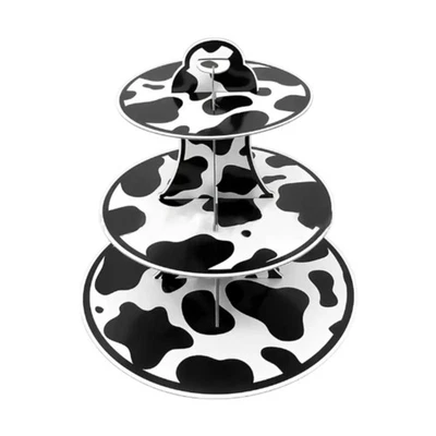 3-layer Cupcake Display Stand 3 Tier Serving Tray for Macarons Muffins Kids - Image 1 of 4