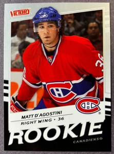 2008-09 Upper Deck Victory Rookie #248 Matt D'Agostini Montreal Canadiens - Picture 1 of 1