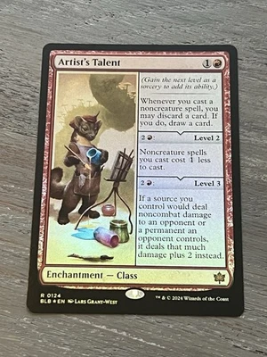 Artist's Talent - Bloomburrow (BLB) - FOIL - EN R 0124 - Image 1 of 3