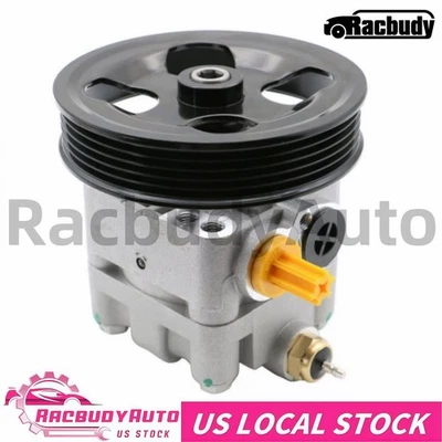 Power Steering Pump w/ Pulley for Subaru Legacy Outback Baja 2000-2006 13445682 Foto 1 de 4