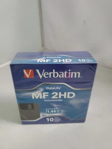 Verbatim Data Life MF 2HD 1,44mb Diskette 10er Pack formatiert IBM - Bild 1 von 11
