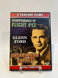 Glenn Ford 2 Featured Films [Disappearance Flight 412 / Casablana Express] (DVD) - Picture 1 of 2