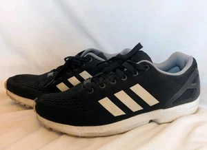 Herren Adidas ZX Flux Torsion Turnschuhe Größe UK 9,5 schwarz - Bild 1 von 11