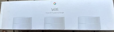 NEW Google Model AC-1304 AC1200 Wireless Router 3 Pack Home Wi-Fi Mesh System - Image 1 of 4