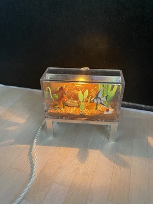 Vintage Lundby Dollhouse aquarium with light - Image 1 of 4