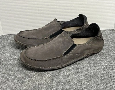 Mocasines Hush Puppy Talla 13 M Zapatos Keenan Roller Gris Causal Foto 1 de 4