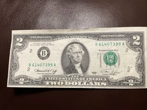 2 dollar bill 1976 - Picture 1 of 2