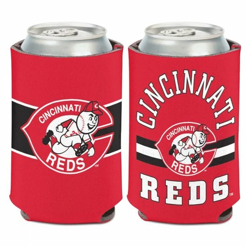 CINCINNATI REDS COOPERSTOWN COLLECTION SOFT FOAM CAN COOZIE KOOZIE COOLER Cover
