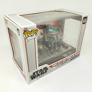 Funko Pop! - The Mandalorian - JUEGO DE TRONO BOBA FETT Y FENNEC (486) - NUEVO - Imagen 1 de 5
