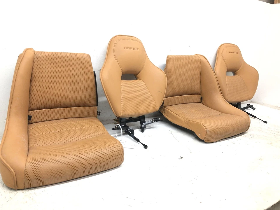 ASTON MARTIN RAPIDE REAR UPPER & LOWER SEAT SET SAHARA TAN *NOTES* Foto 1 de 4