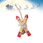  Wooden Christmas Decorative Props Hanging Ornaments Decorations