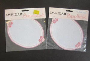 Zweigart Ornament Applique 14ct aida Cross Stitch Fabric 7x5 Germany NOS lot - Picture 1 of 5