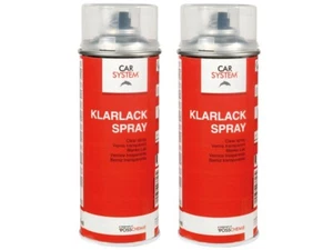 2 latas de spray de 400 ml CS 1K pintura transparente spray brillo pintura de coche pintura base ¡punto de pintura! - Imagen 1 de 1