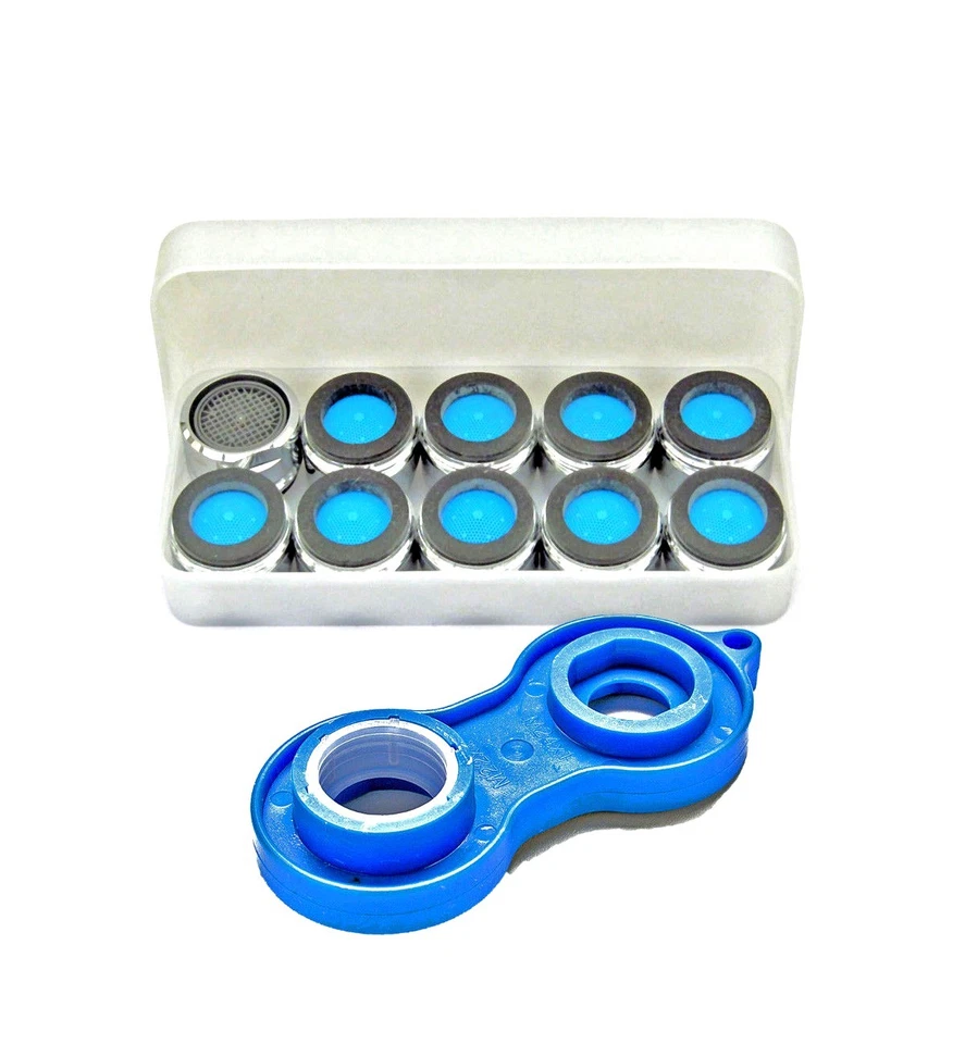 10 pcs NEOPERL aerator faucet strainer 24x1M + key  - Image 1 of 1