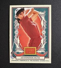 2013 Panini Golden Age #128 JAN STEPHENSON, GOLFER card in Toploader