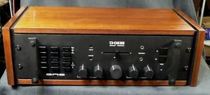 GAS THOEBE PREAMPLIFIER PREAMP SERVICED WORKING WOOD RACK CASE - Picture 1 of 15