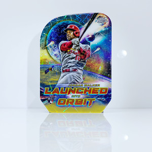 JORDAN WALKER 2023 Topps Chrome Cosmic Launched Into Orbit gold 36/50 Rookie RC