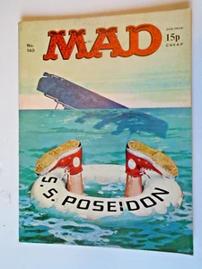 MAD magazine #140 1970s - Picture 1 of 1