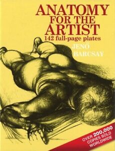 Anatomy For The Artist by Barcsay, Jeno Hardback Book The Cheap Fast Free Post