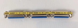 3 Lot DB25 5190481 Female to DB 25 Female Gender Changer Coupler. gb102 - Picture 1 of 3