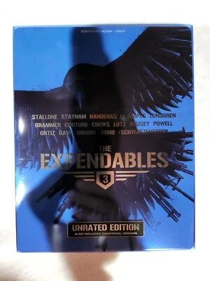 The Expendables 3 - 4K + BLU-RAY - Best Buy Exclusive in Translucent Slipocover - Image 1 of 4