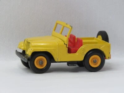 Vintage 1966 Lesney Matchbox #72 Standard Jeep-Yellow-Made in England - Image 1 of 4
