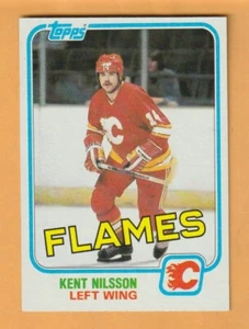 Kent Nilsson Calgary Flames 1981-82 Topps #24 - Picture 1 of 2