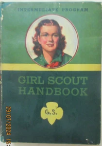 GIRL SCOUT HANDBOOK FOR THE INTERMEDIATE PROGRAM 1940 Hardcover VG+ - Picture 1 of 6