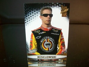 Brad Keselowski #09 Miccosukee Press Pass VIP Rookie 2009 Card #18