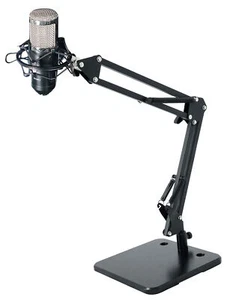 Rockville RCM01 Studio Recording Condenser Microphone+Desktop Boom Arm Mic Stand - Picture 1 of 12