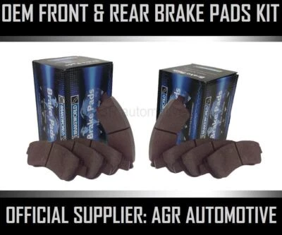 OEM SPEC FRONT AND REAR PADS FOR SUBARU LEGACY 2.0 (BD5) 1994-96 - Imagem 1 de 4