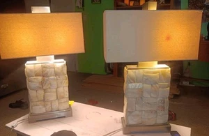 UTTERMOST CALAVERA Mother Of Pearl Lamps 26448-1 - Picture 1 of 4