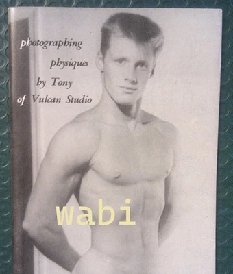 vtg 1964 VULCAN photographing physique TONY GUYTHER Jim Stryker beefcake gay art - Image 1 of 2