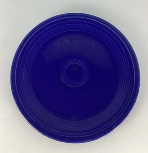 Fiestaware Twilight Cobalt Blue Dinner Original Plate Fiesta Blue 9” inch Plate - Picture 1 of 6