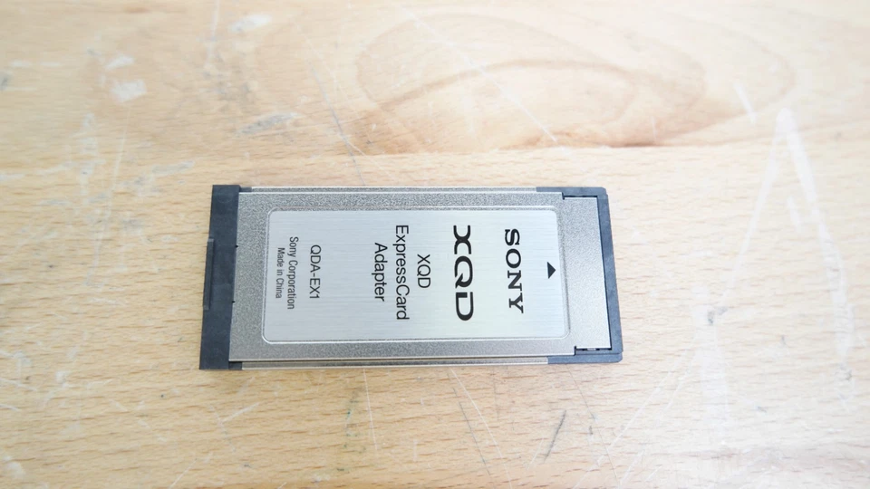 Sony QDA-EX1 XQD Express  Card Adapter Fully tested Good working order - Image 1 of 4