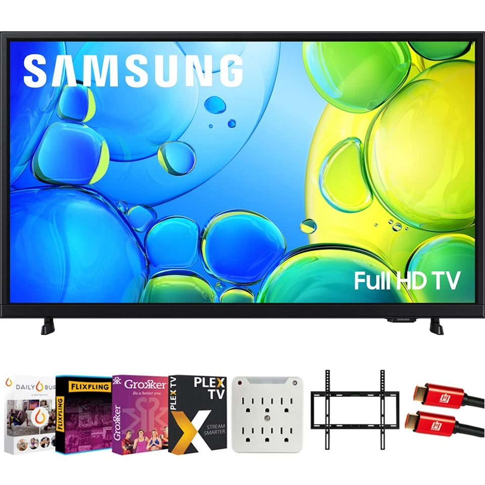 Samsung F6000F LED TV 32-Inch FHD 1080p Smart in Black - UN32F6000FFXZA