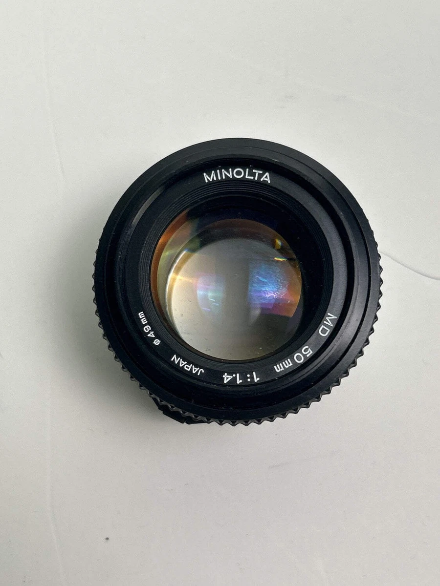Minolta MD f/1.4 Lenses 50mm Focal for sale | eBay